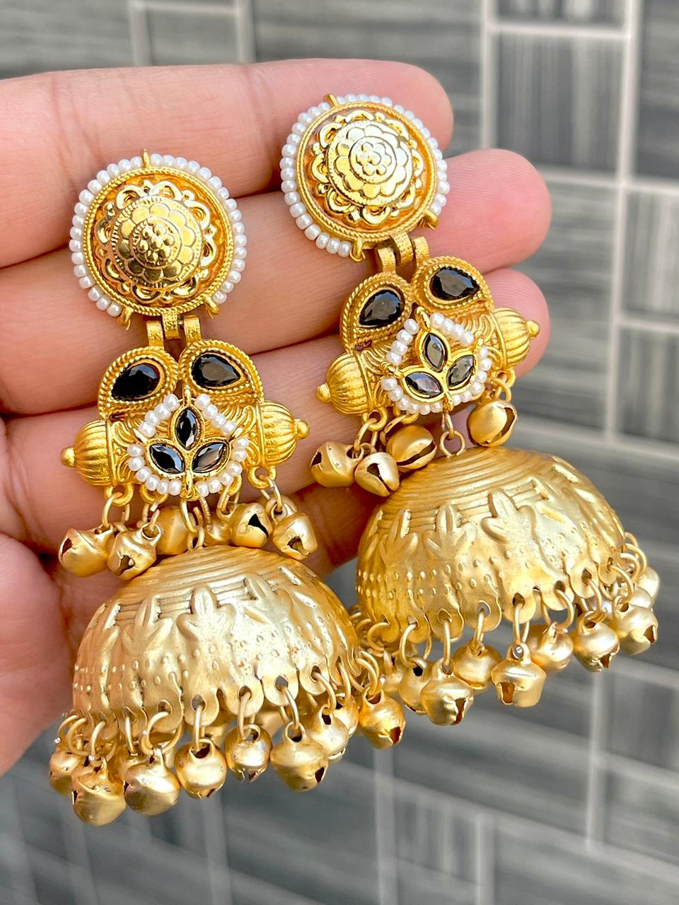 Kashmiri Big Size Jaipuri Statement Jhumkaa